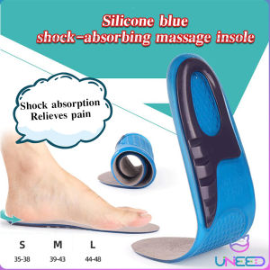 Need. Elastic Silicone Gel Orthotic Sport Insert Running Insoles support arch massage Shoes pads Cushion B
