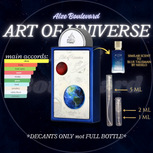 Art of Universe (Blue Talisman) 1ml / 2ml /5ml Perfume Decant Middle Eastern Perfume