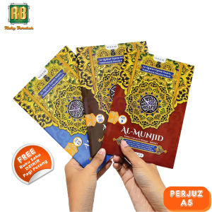 Alquran Per Juz Ukuran Besar A4 dan A5 Al Munjid Al Quran Terjemahan Tajwid Warna Latin Waqaf Ibtida