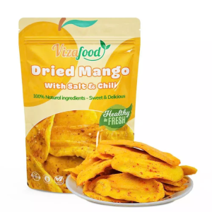 VIZA FOOD Spicy Dried Mangoes Fruits Salt And Chili l Dry Snack Spicy Dried Mango 250g/ 500g
