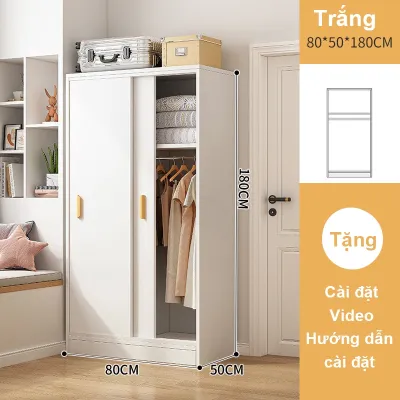 BMZAR Tủ quần áo gỗ cao cấp Đài Loan cánh lùa người lớn