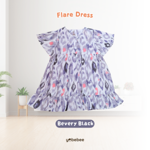 Yobebee dress anak perempuan usia 1-8 tahun dress bayi lucu dress anak rayon daster anak rayon