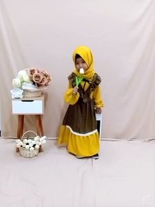 Gamis Anak Shakila Kotak 1-12 Tahun