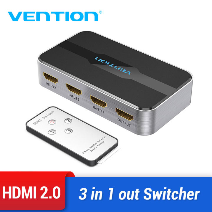 Vention HDMI Switcher in OUT HDMI Switch 4K 3D HDMI