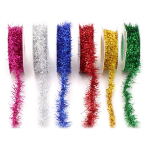 4.92FT Long Metalic Tinsel Garlands Wire Garland Christmas Party Decor for Christmas Tree Decorations Festival Ornament