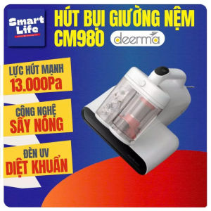 [HỎA TỐC] Máy hút bụi giường nệm Deerma CM980 lực hút 13000Pa sấy khô bằng khí nóng UV khử khuẩn