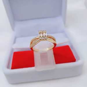 Cincin Jumbo Wanita Aksesoris Fashion Awet Tahan Lama Anti Karat Cocok Untuk Harian G8-2D
