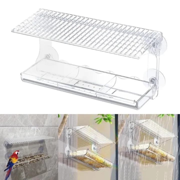 Nhà cho ăn dụng cụ nạp thức ăn cho chim với núm hút cao su chim hoang ...