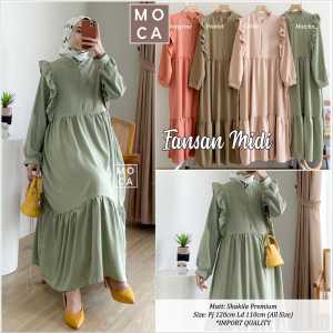 MIDI DRESS FANSAN LD 110 BY  MOCA