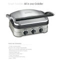 Cuisinart GR-4NKR Electric Grill Meat Griddler Removable Plates Integrated UP. 