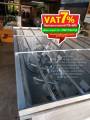 เครื่องผสมปุ๋ย เครื่องผสมอาหารสัตว์สแตนเลสแนวนอน ขนาด 200-300kg.ราคารวมและไม่รวมมอเตอร์3แรง#4000. 