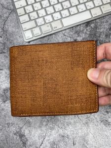 Logan Styles - BOND Dompet Lipat Pria Bahan Kanvas