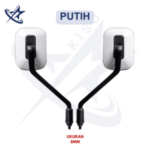 KISO Kaca Spion Kotak Universal Sepeda Listrik Model Terbaru Modifikasi Rear View Mirror E-bike