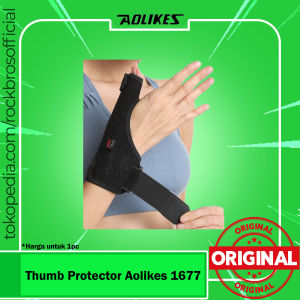 Thumb Support Protector Aolikes 1677 Penopang Pegelangan Tangan Sport Olahraga Gym Fitness Boxing Pelindung Ibu Jari
