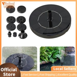 【Vakind】 1.2W Solar Fountain Pump Solar Bird Bath Fountains Solar Powered Water Fountain for Bird Bath Ponds Garden Fish Tank and Outdoor