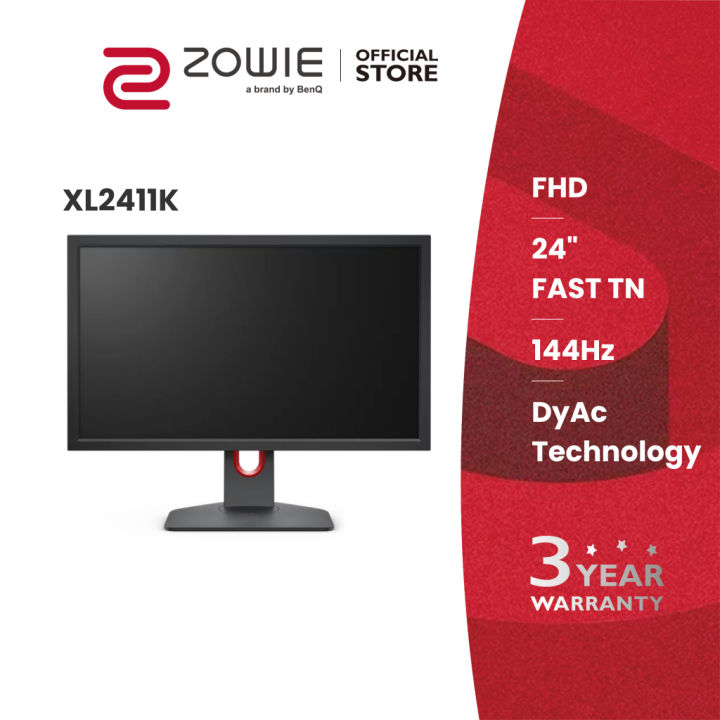 24 Inch Monitor Best Price BenQ ZOWIE XL2411K 24 inch Monitor 144Hz 1ms Exclusive DyAc Technology