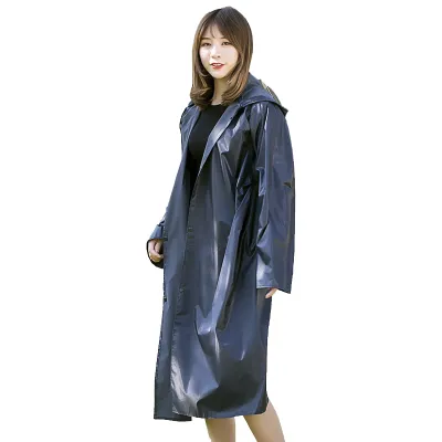 Jas Hujan Ponco Lengan Dewasa Bahan Parasut Tebal Anti Sobek Fashionable - 880