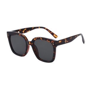 KACAMATA HITAM KOREA STYLE FASHION WOMEN RETRO SUNGLASSES TERBARU UNTUK PRIA DAN WANITA PL-H16