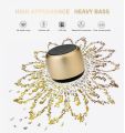 2021 The House of Tesco Mini Gift Bluetooth Speaker Metal HiFi TWS Super Small Steel Loudly Speaker Wireless Portable Bluetooth Speaker{Audio &gt;Portable Players &gt; Radio & CD players}. 