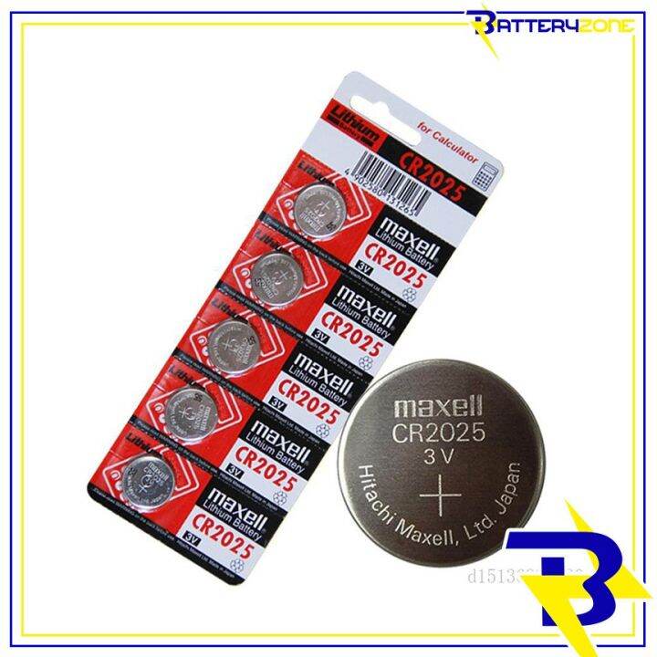 Maxell Cr 2025 Lithium 3v Coin Type Battery Cr2025 Dl2025 Br2025