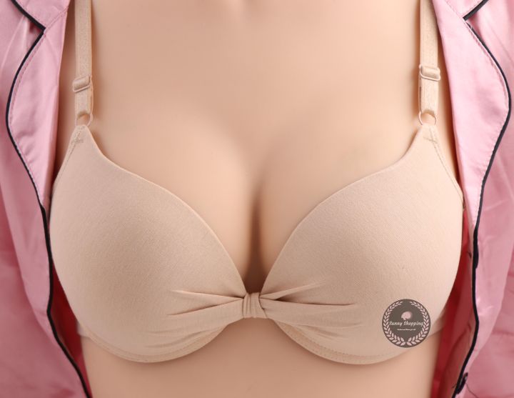 Ready Stock】۞♤Sunny Cup B Nonwire Bra Size:34-40B #A2