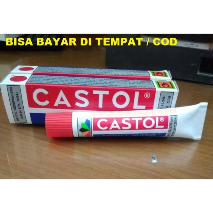 Lem Castol Tube Contact Adhesive 21cc - LEM / LIM KUNING PASTA - LIM ...