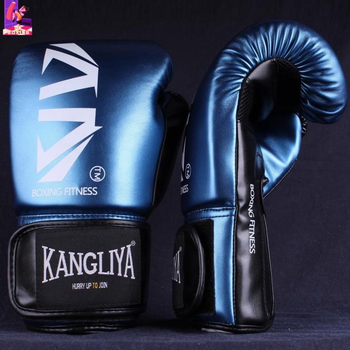 GK KONG Boxing Gloves MMA Boxing Gloves KANGLIYA 6 8 10 12oz Boxing Sport Gloves Training Gloves Lazada PH