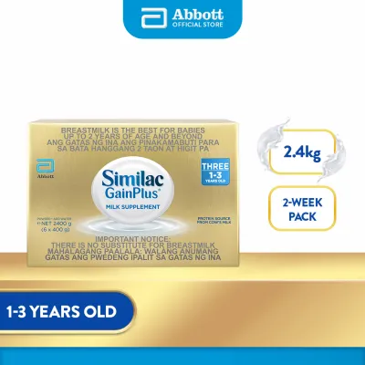 Similac GainPlus 2.4kg for Children 1-3 Years Old Milk Supplement Powder