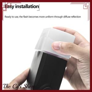 [The Cici Shop] Photo Flash Diffuser Dome Bounce For V1 TT600 V850II V860III TT600 520 685 850 860 Flash Speedlight Soft Box Case Replacement