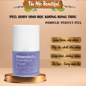 Tinh chất Peel Da Sinh Học Carolina Mandelic Perfect Peel 20ml- Peel da body Không Bong tróc lột tẩy. Dùng kèm Serum Mụn BHA và Kem thâm body để đạt hiệu quả xử lý thâm tối đa.