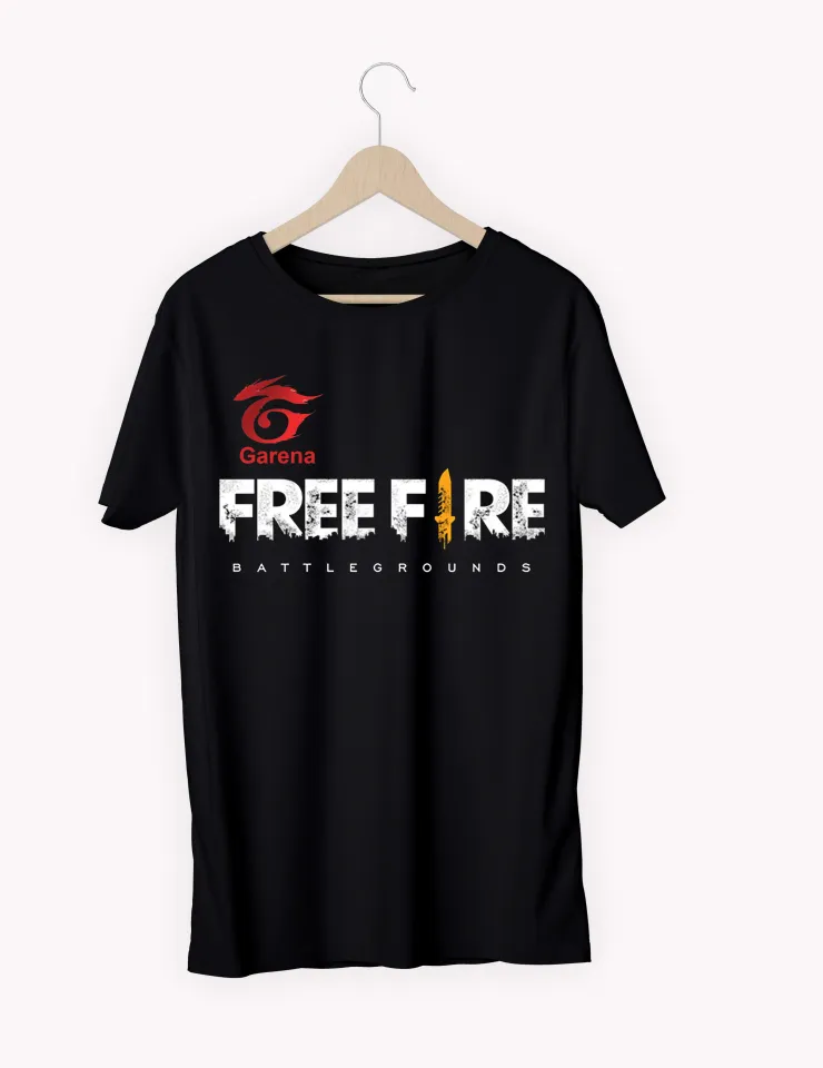 Baju Kaos Distro Free Fire Garena Baju Gaming Untuk Gamer Baju
