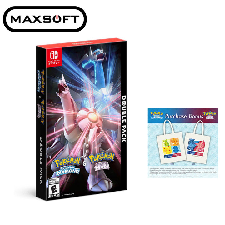 Pokemon hotsell Brilliant Diamond and Shining Pearl Double Pack for Nintendo Switch