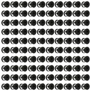 100 miếng Ốc vít bằng thép không gỉ carbon chắc chắn thuận tiện cho tản nhiệt Card đồ họa và phần cứng cố định quạt máy tính