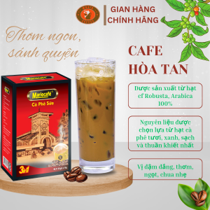 Cà phê sữa hòa tan Mario 3in1 đậm vị cà phê Việt hương vị cà phê sữa ngọt ngào