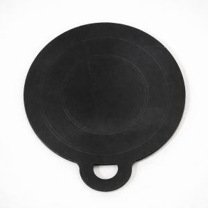 Traditional Handmade Pre-Seasoned Iron Tawa with Handle | Dosa & Chapati Tawa | Gas Stove Compatible | Size - 11 Inch | 2 Kg | Color - Black