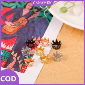 CANAMEK✨ 2 món đồ chơi mô hình vương miện kim loại mini thu nhỏ 1:12 Nhà búp bê phụ kiện búp bê