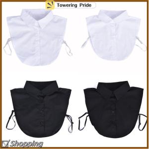 [Towering Pride] Có Thể Tháo Rời Ve Áo Giả Cổ Áo Cổ Điển Giả Áo Có Thể Tháo Rời Phụ Nữ Người Đàn Ông Phụ Kiện