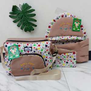 Paket Hemat 2 IN 1 Tas Bayi Medium Balon Gendongan Balon Tas Perlengkapan Bayi