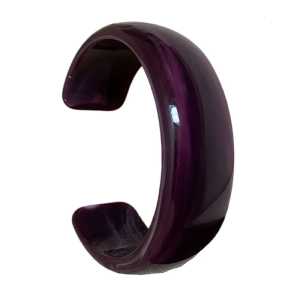 Acrylic Bangle Bracelets Wide Round Bangle Elegant Artistic Fashion Accessory Suitable for Fashion Women Present