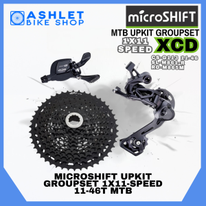 MICROSHIFT XCD 11-Speed UpKit Groupset 11-46T MTB - ASHLET BIKE SHOP
