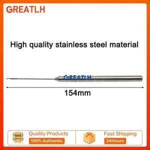 GREATLH Surgical Wire Hook Pulling Hook Plastic Surgical Instrument Pointed Tip Stainless Steel