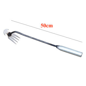 ส่งจากรุงเทพ24ชั่วโมง🔥คราดโลหะแบบมือถือสำหรับกำจัดวัชพืชใช้มือดึงเอากำจัดวัชพืชสแตนเลสเครื่องมือทำสวนอเนกประสงค์