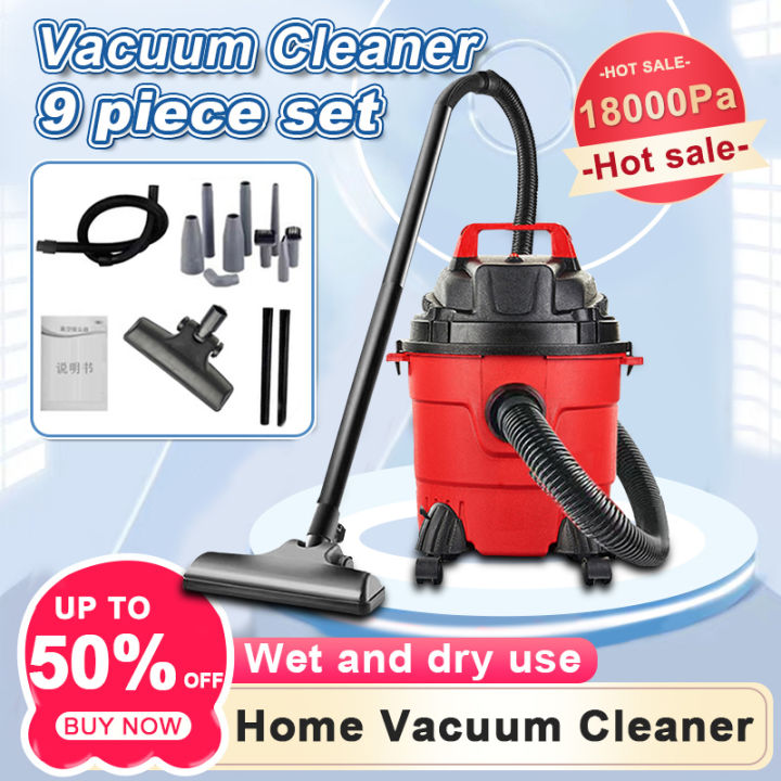 Vacuum cleaner household 15L nine-piece powerful high-power bucket ...