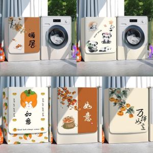 OWTWO 10-12kg Washing Machine Cover Universal Fit Front Loading Dustproof Cover  Waterproof Washer Cover