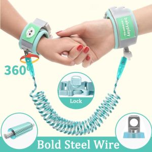 VERIDIAI Loss prevention Baby Link Traction Rope Bracelet Elastic Children Safety Harness Safety Reflection Toddler Leash Wristband Strap Toddler