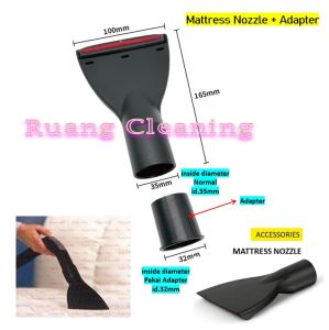 Aksesoris Vacuum Cleaner Mattress Nozzle untuk Kasur Sofa Jok Mobil Spare Part Nozzle