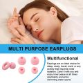 5Pair Loop Quiet Ear Plugs for Noise Reduction for Sleeping Silicone Ear Plugs for Swimming Motorbike Noise Ear Plugs. 