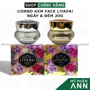 Combo Kem Dưỡng Da Liyapai Ban Ngày & Ban Đêm Chính Hãng 20g - Kem Dưỡng Giúp Giảm Nám & Dưỡng Trắng Da