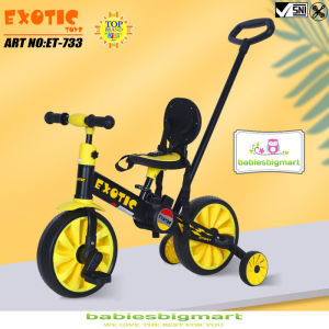 Sepeda Roda Tiga Anak 5in1 Model Balance Bike Untuk Motorik Tahan Beban Hingga 50Kg