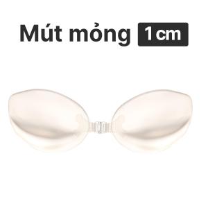 Áo lót dán silicon áo ngực cài trước nâng ngực tạo khe ngực chuyên mặc trang phục hở lưng BOM SISTER AD002 - AD003